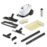 1度使用　KARCHER SC 3 EasyFix プレミアム 1.513-16 Amazon | SC 3 EasyFix プレミアム スチームクリーナー 1.513