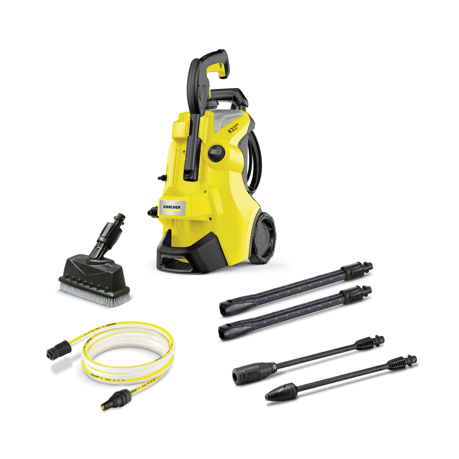 KARCHER K4 コンパクト高圧洗浄機 ケルヒャー 洗車 掃除 ベランダ-