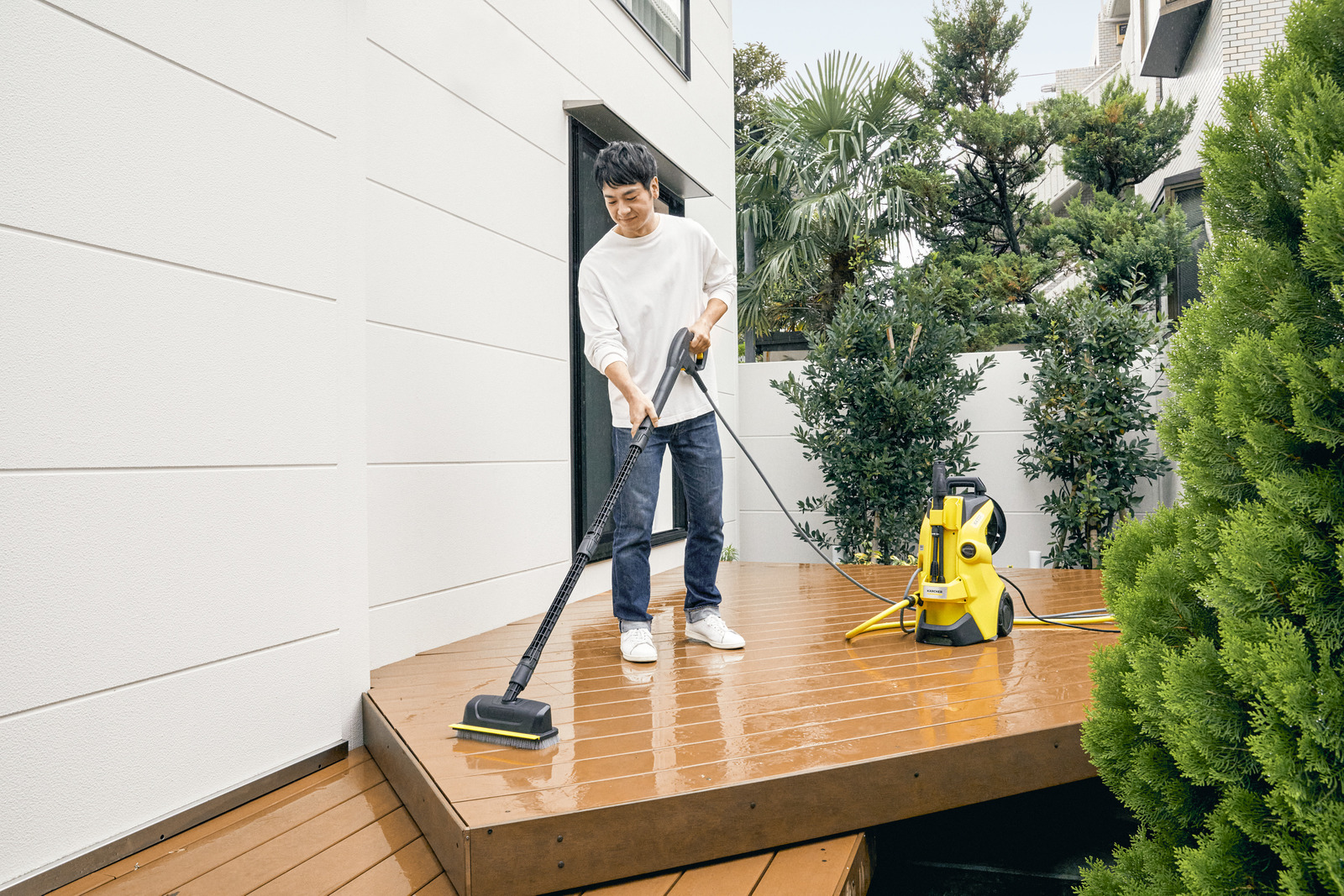 KARCHER K 4 プレミアム サイレント 50HZ YELLOW-