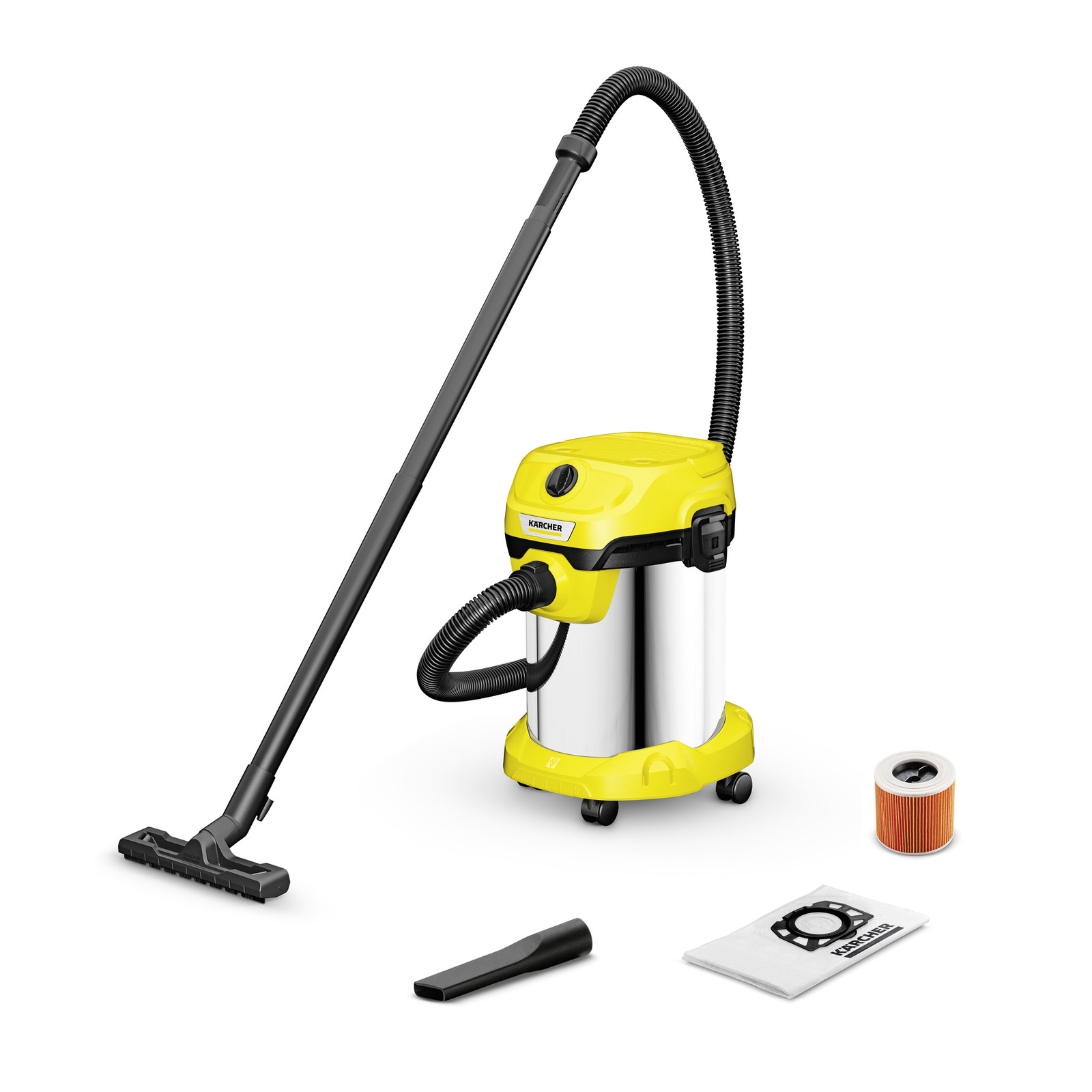 Aspirateur eau et poussière wd 2 plus coloris unique Karcher