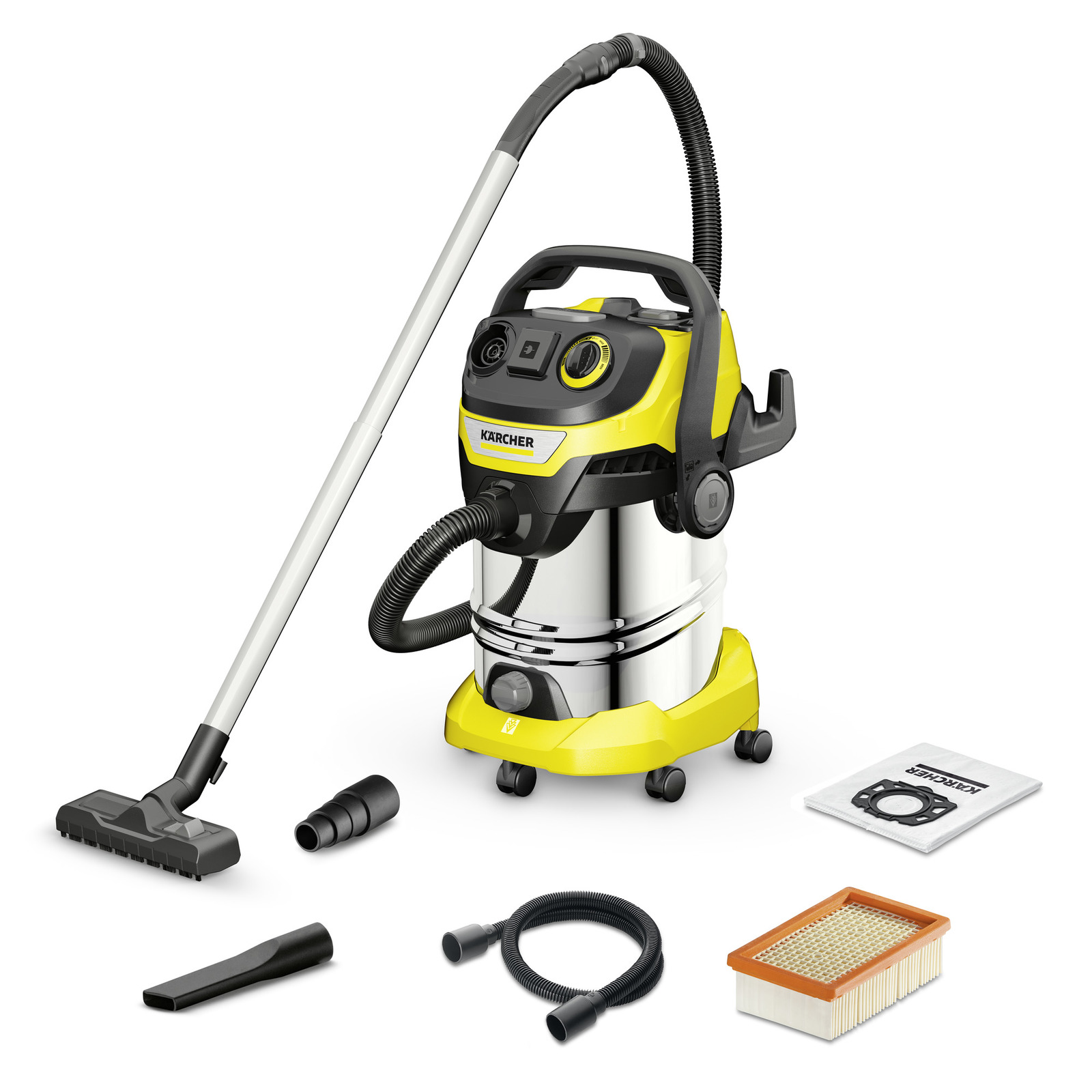 Karcher Wet & Dry Vacuum Cleaner 2000 Watt WD6 Premium Prices & Features in  Egypt. Free Home Delivery. Cairo Sales Stores