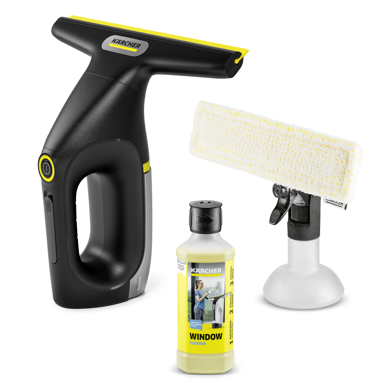 Kärcher Okenní vysavač WV 2 Universal Extra+ Black