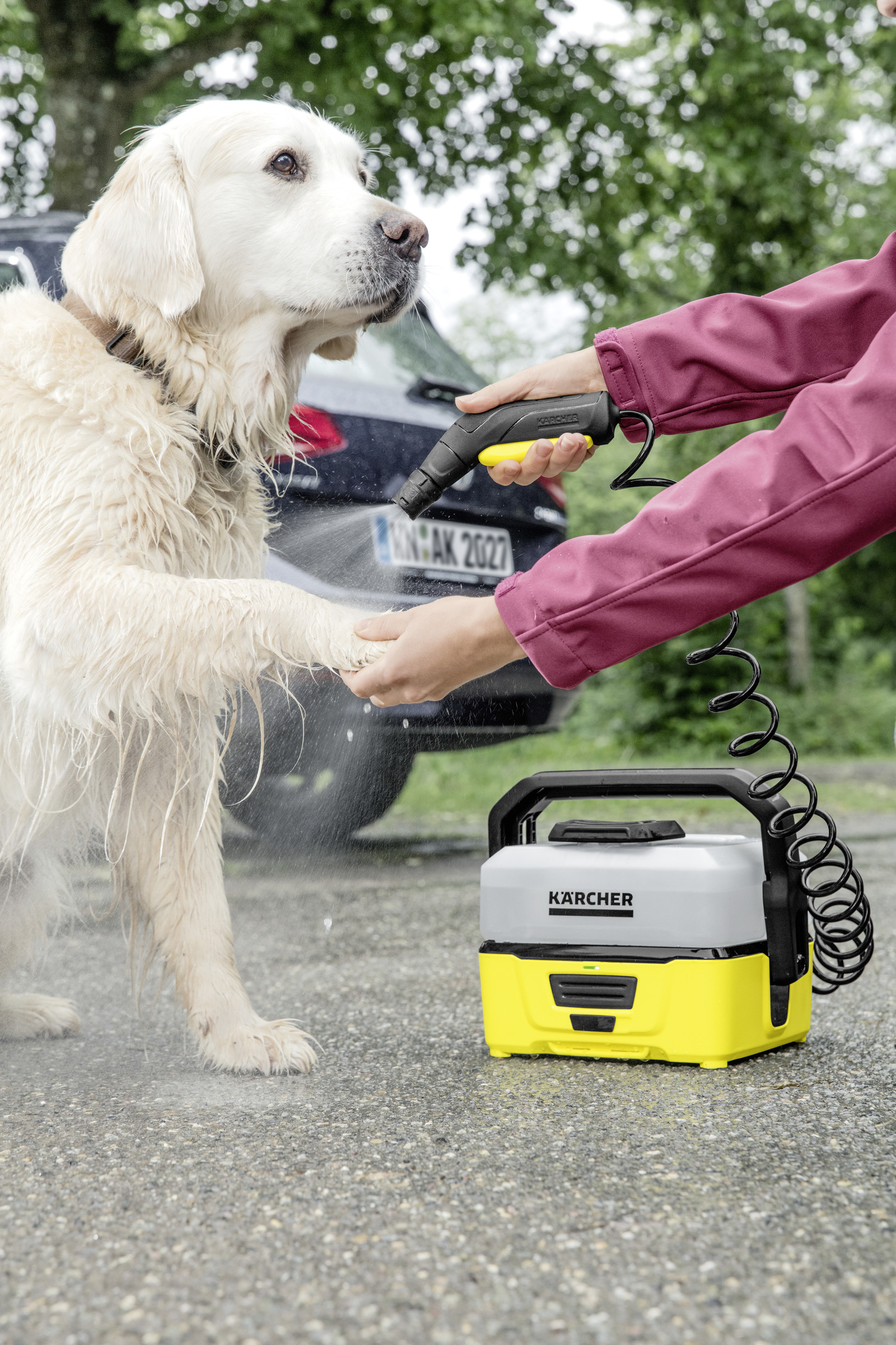 KÄRCHER OC3 Portable Cleaner  CALLING ALL BIKERS, PET OWNERS AND