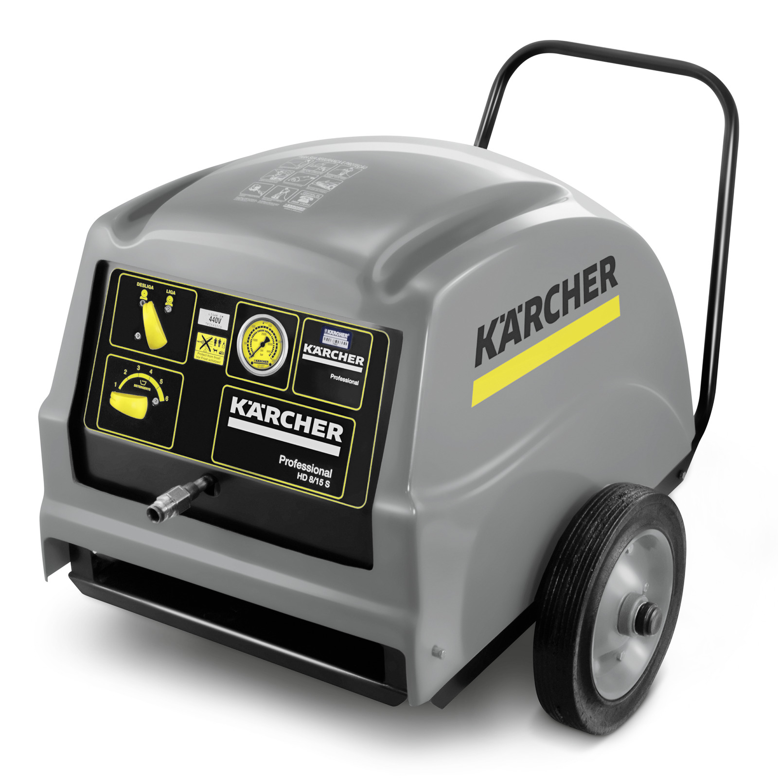 HD 12/15 S 220V Kärcher | Lavadora de Alta Pressão Profissional