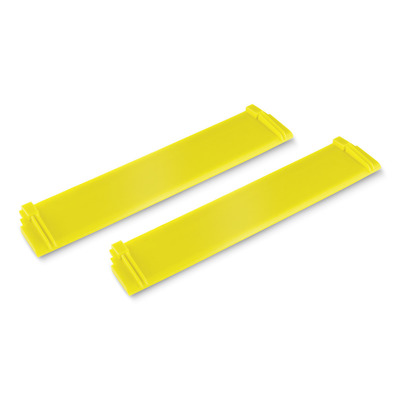 Karcher Yellow Double Straight Blade Window Squeegee - 11 Inches, Plastic  Handle, Cordless, Extended Battery Run Time, Built-in Vacuum in the  Squeegees department at