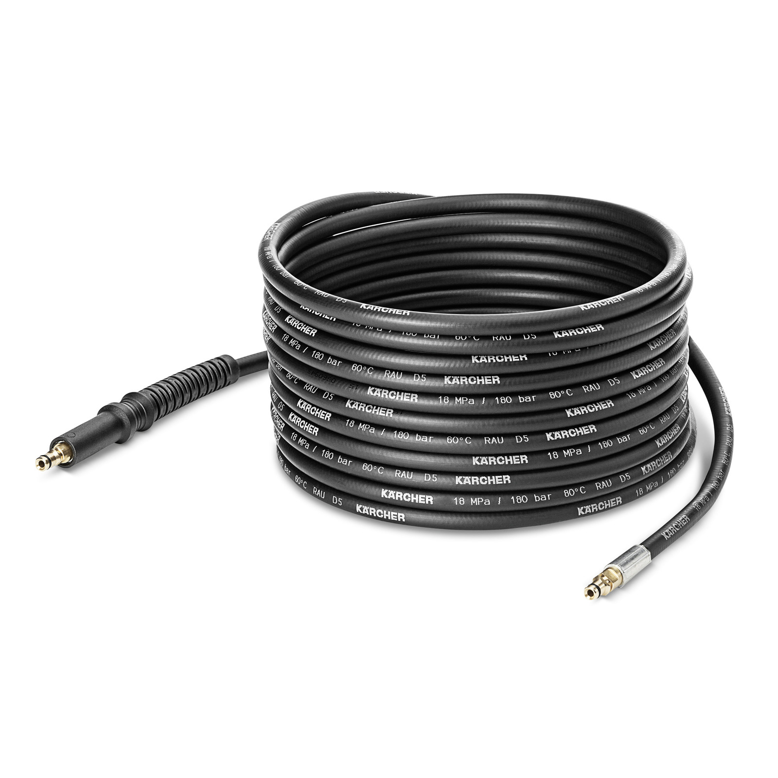 H 10 Q High-Pressure Hose with Quick Connect and for hose reel