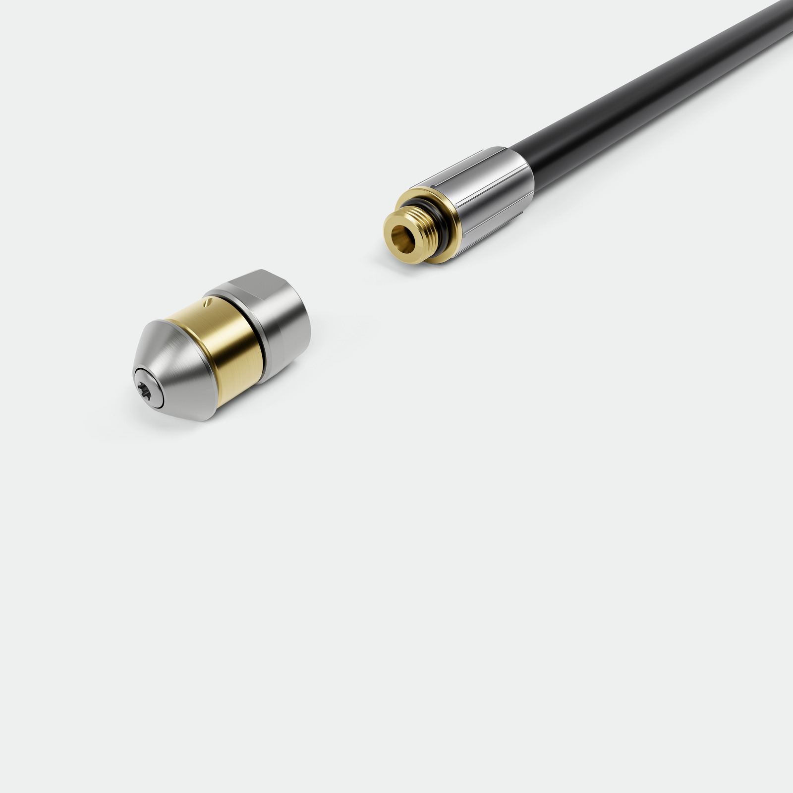 Vhbw Rohrreinigungsdüsen Für Kärcher - Starr & Rotierend 1/8 Zoll