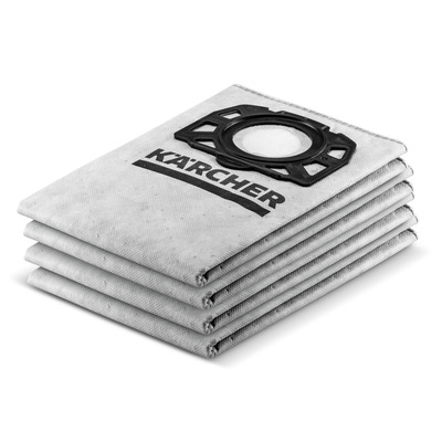 Lot Filtres Pour Aspirateur Kärcher AD4 - 2 Filtres Plissés KFI7420 + 4 Filtres à Air KFI7520