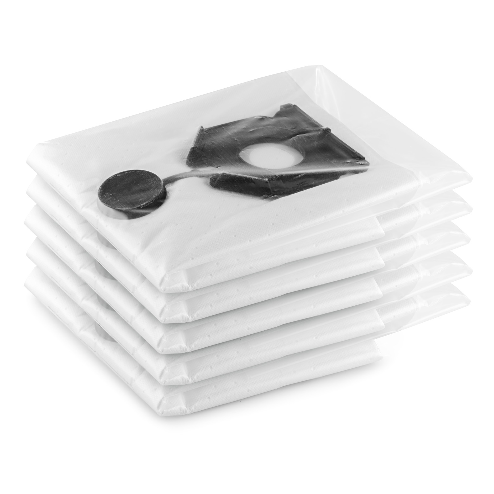 5 Sacchetti Per Aspirapolvere Industriali 30L – Compatibili Con Kärcher NT 361 Eco, Multistrato In Microfibra