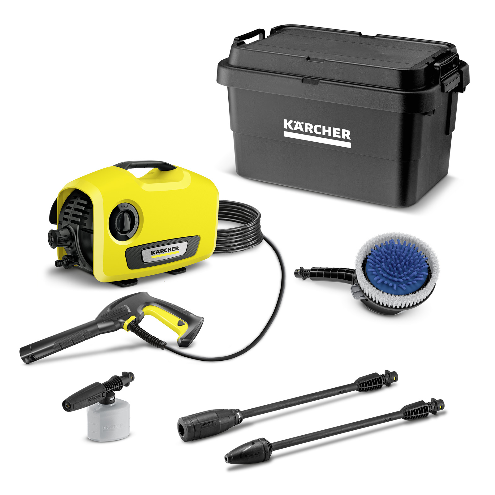 ケルヒャー KARCHER K2サイレント 洗浄剤付 洗車 高圧洗浄機