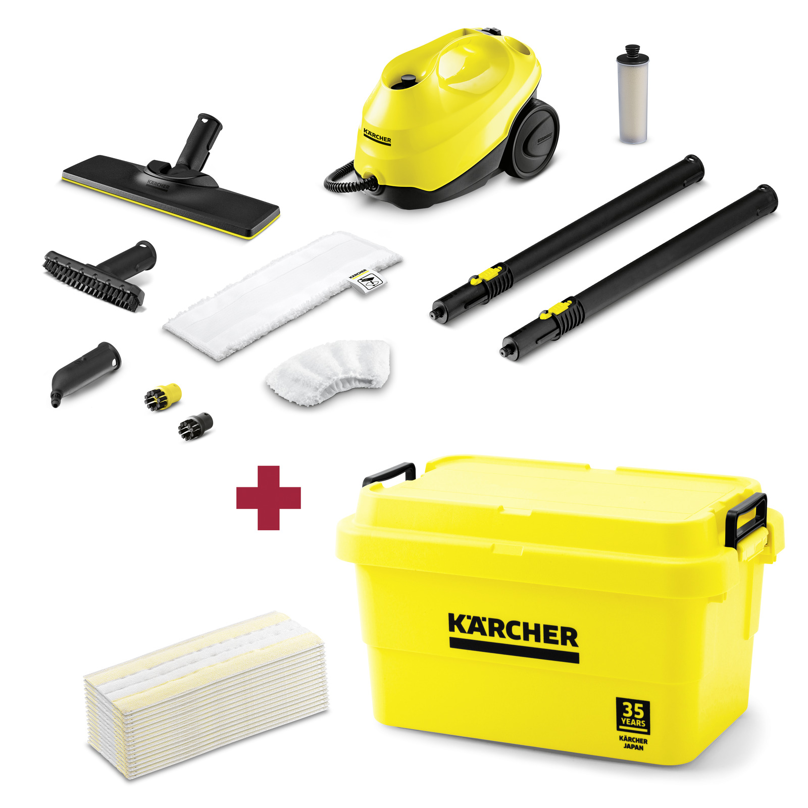 ケルヒャー KARCHER SC 3 EASYFIX プレミアム WHITE - 掃除機