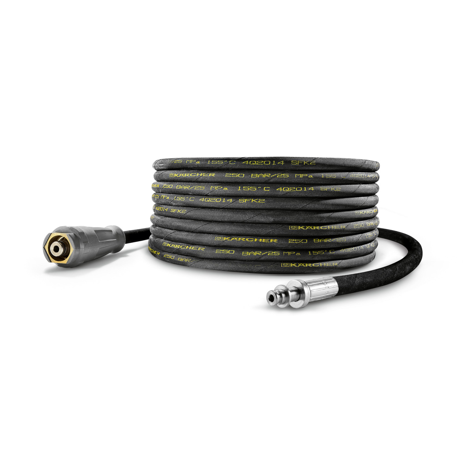 High-pressure hose, 15 m, DN 6, 250 bar, 1 x EASY!Lock / 1 x AVS-hose reel  connection
