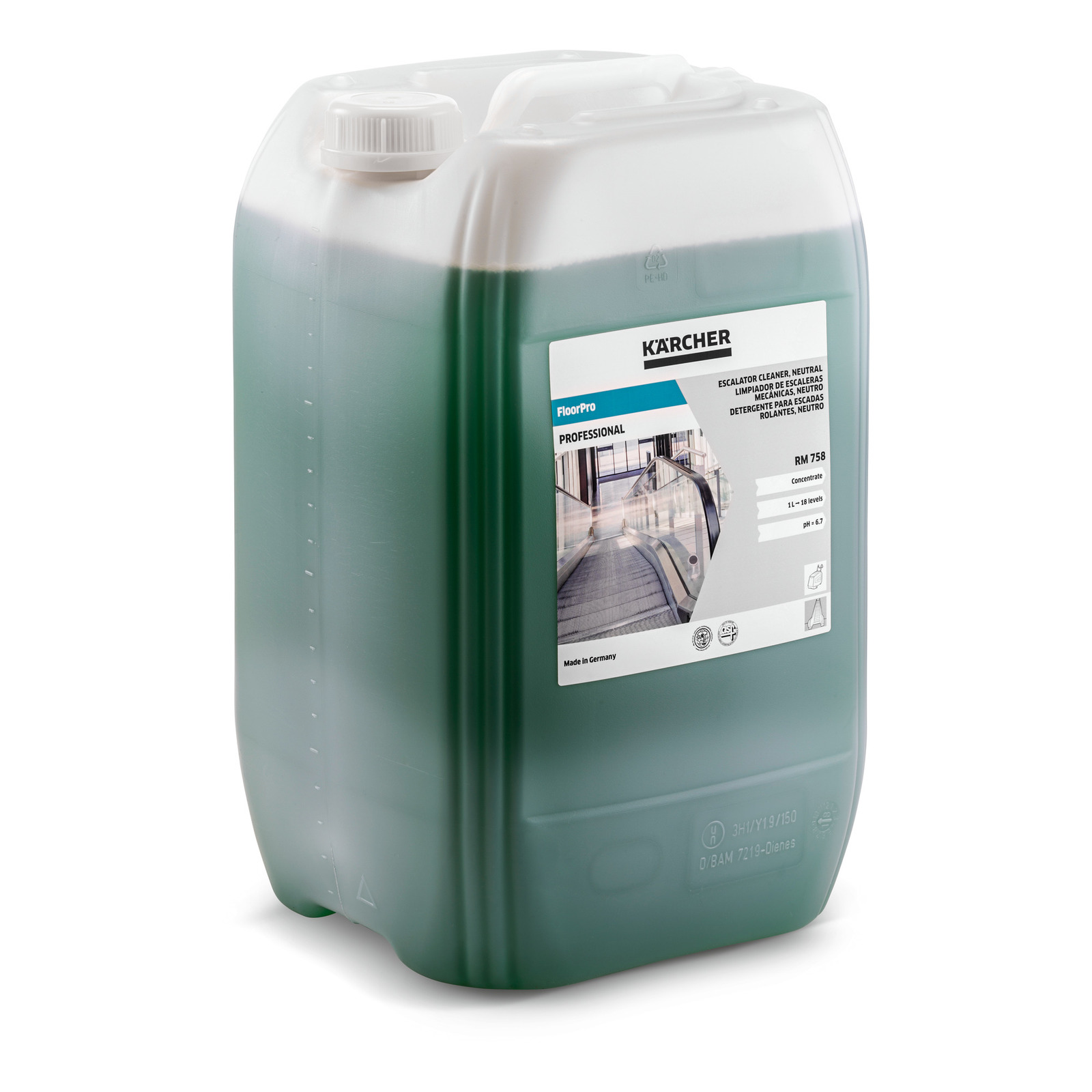 Karcher - FloorPro Escalator Cleaner, neutral RM 758, 20l