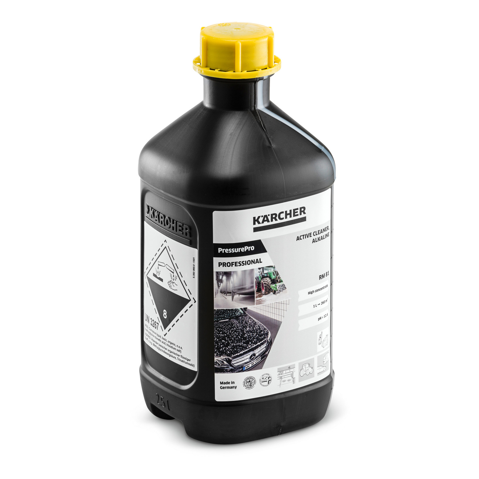 VehiclePro limpiador de llantas ácido RM 800 de 20 litros - Kärcher  Distribuidor Oficial Lecasa