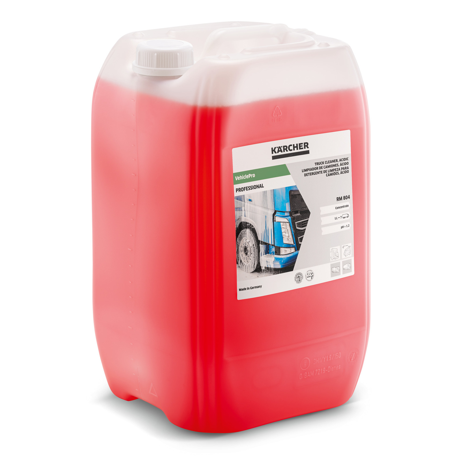 Rm 756 detergent pour autolaveuse br30/4c le bidon de 1l - karcher KARCHER  Pas Cher 