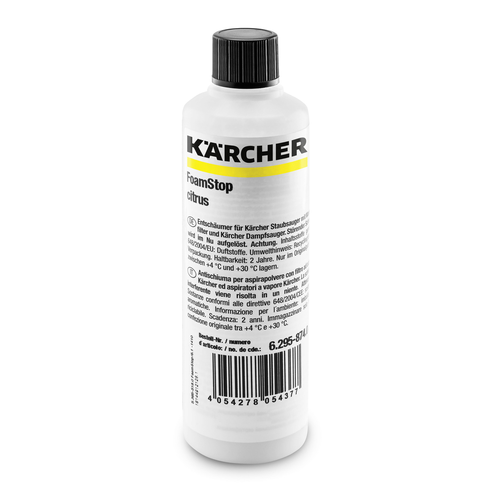 Antischiuma per aspiratore con profumazione limone (125ml) Kärcher