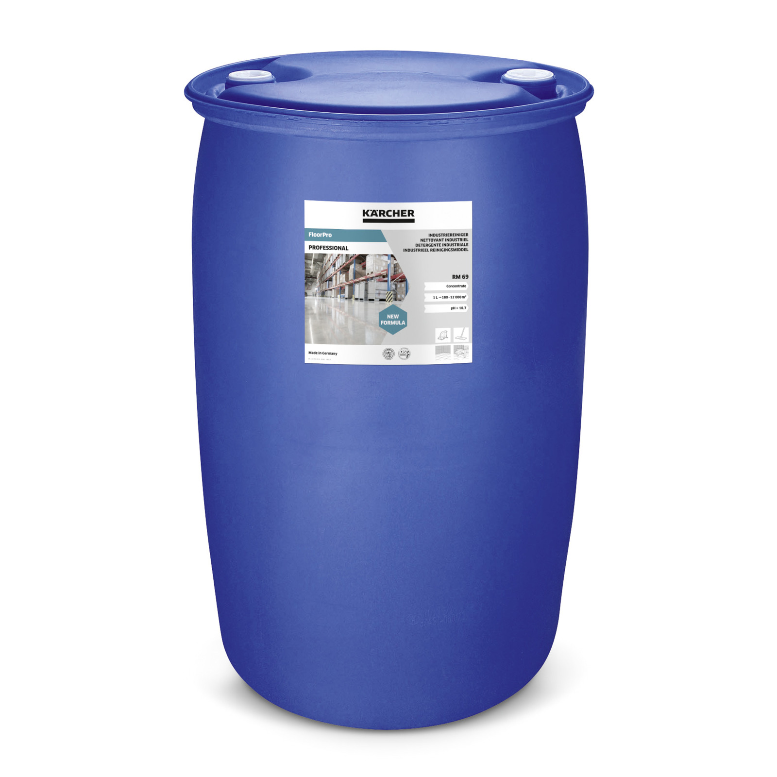 Nettoyant puissant pour sols karcher rm 69 asf 10 litres 6.295-120.0