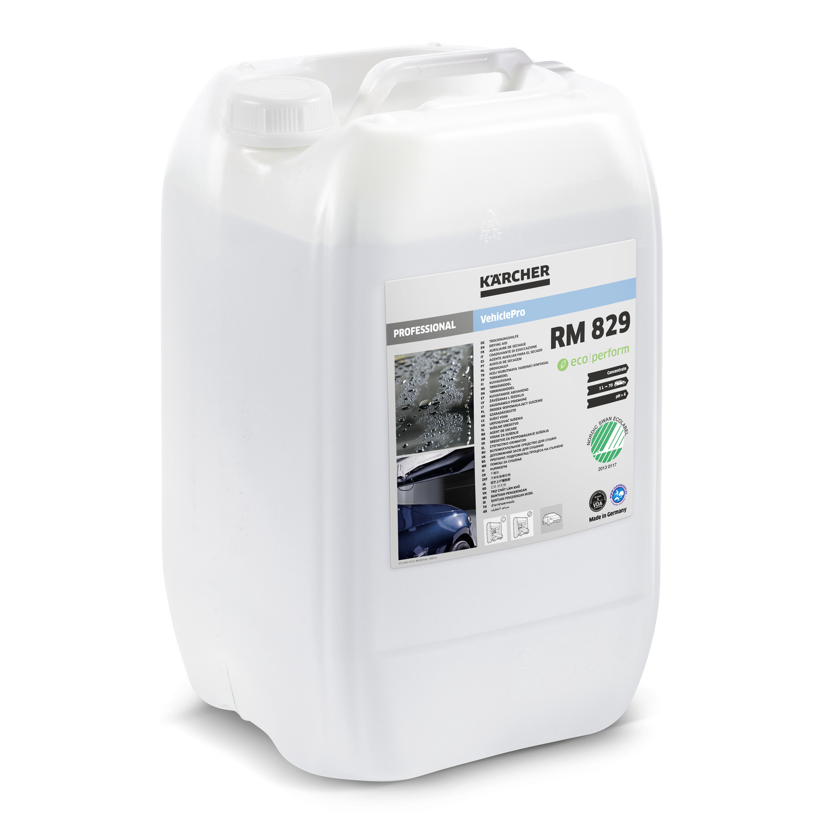 VehiclePro Drying Aid RM 829 eco!perform, 20l20 l | Kärcher