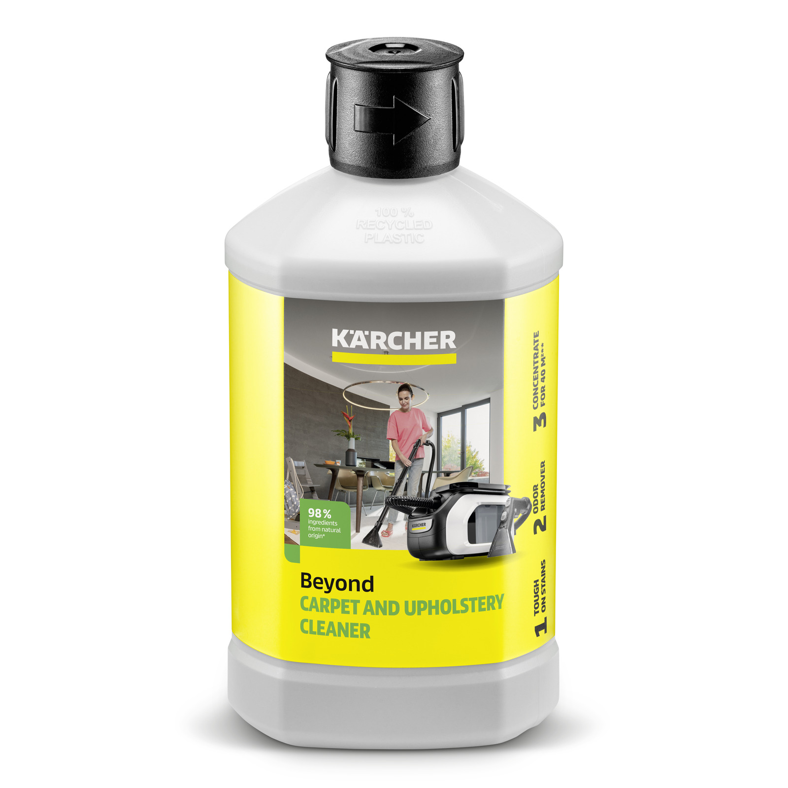Kärcher - Naturlig teppe- og polsterrens RM 519N, 1l