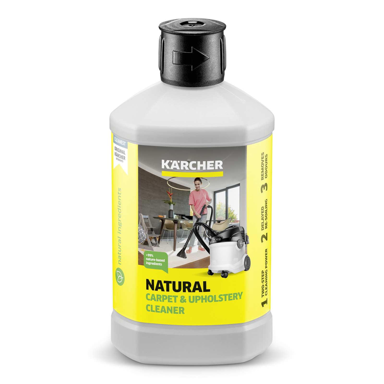 Detergent natural pentru covoare și tapițerii RM 519N, 1l