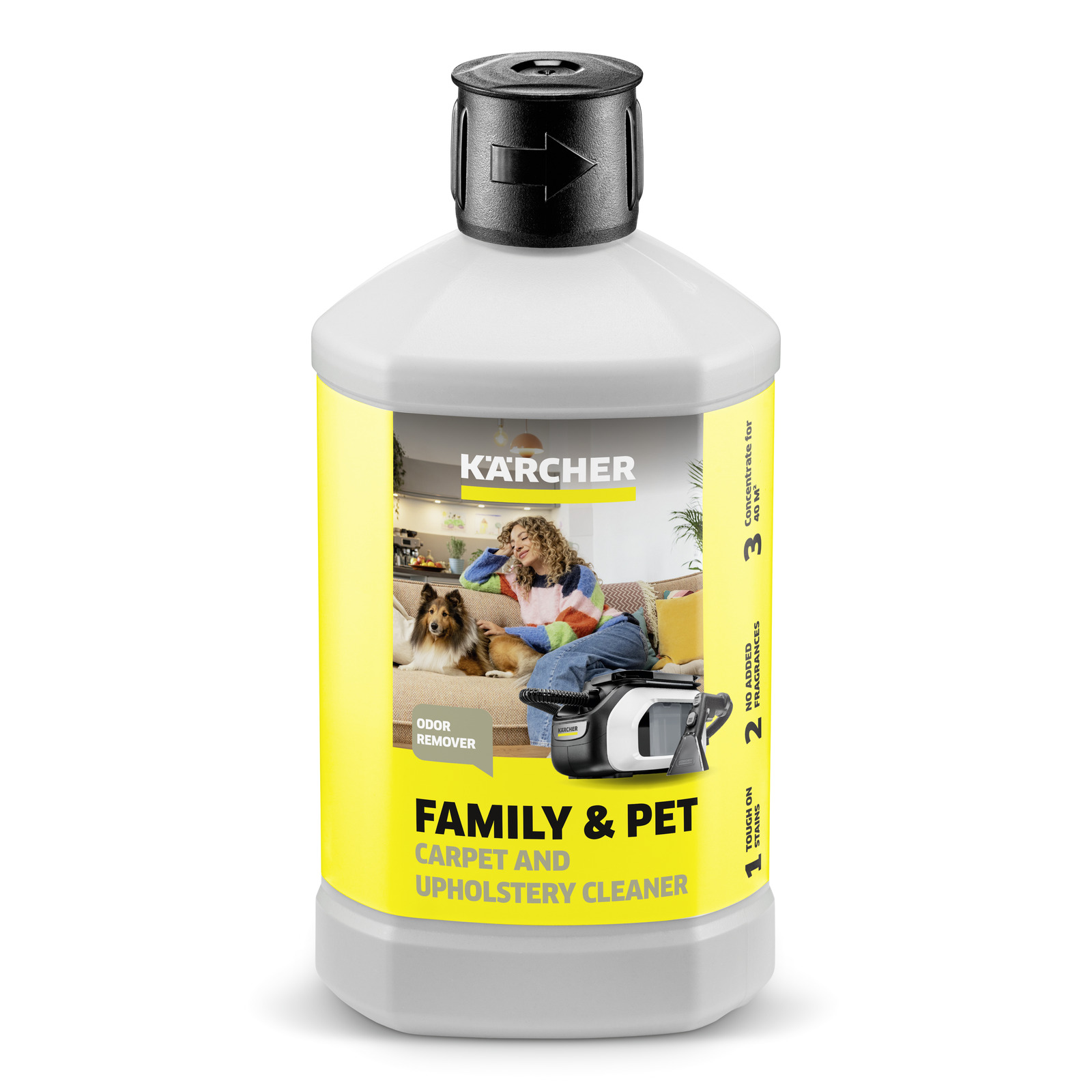 Kärcher - Family & Pet Teppich- und Polsterreiniger RM 521, 1l