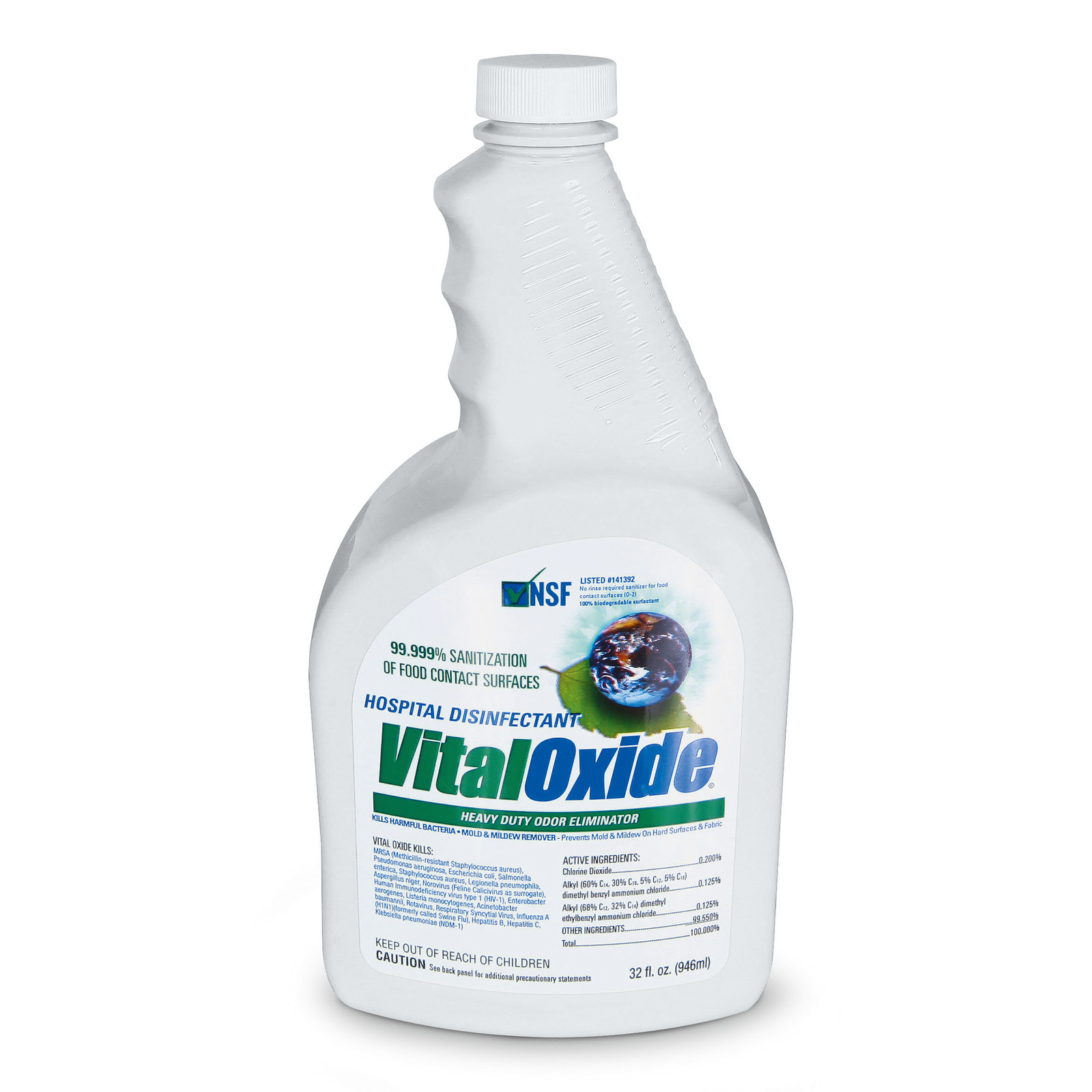 Vital-Oxide Disinfectant, EPA Registered