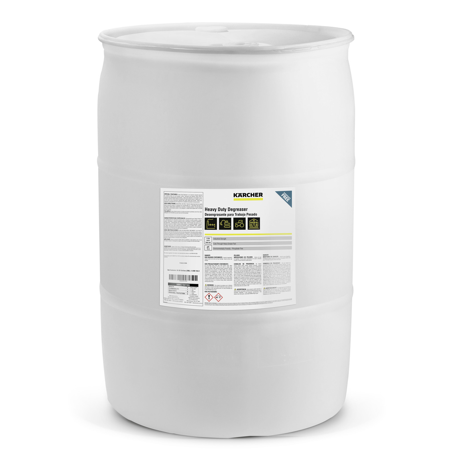 Degreaser Cleaner Heavy Duty Extra - 55gal.