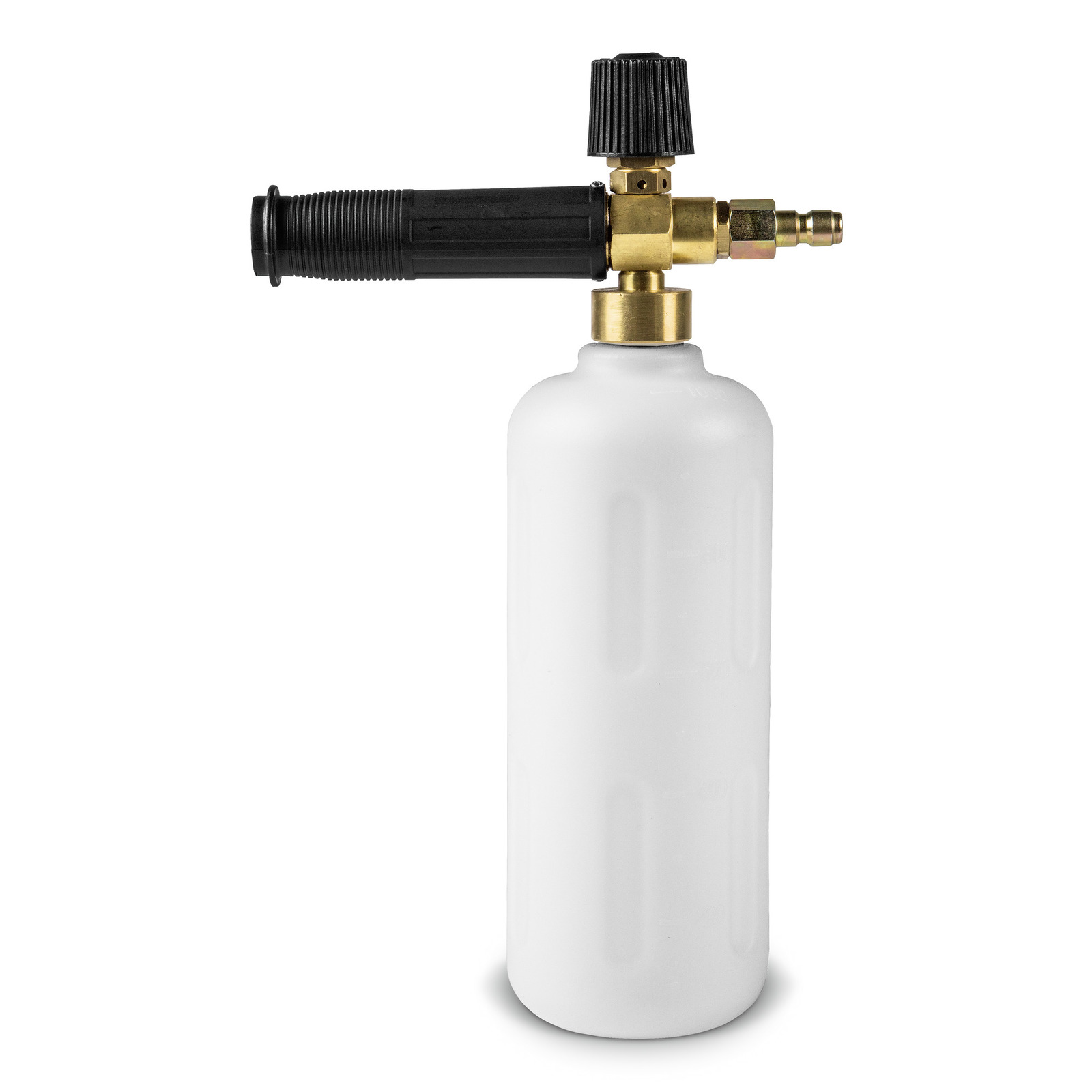 Twinkle Star Foam Cannon 1 L Bottle Snow Foam Lance with 1/4 Quick Connector, 5 Nozzle Tips for Pressure Washer