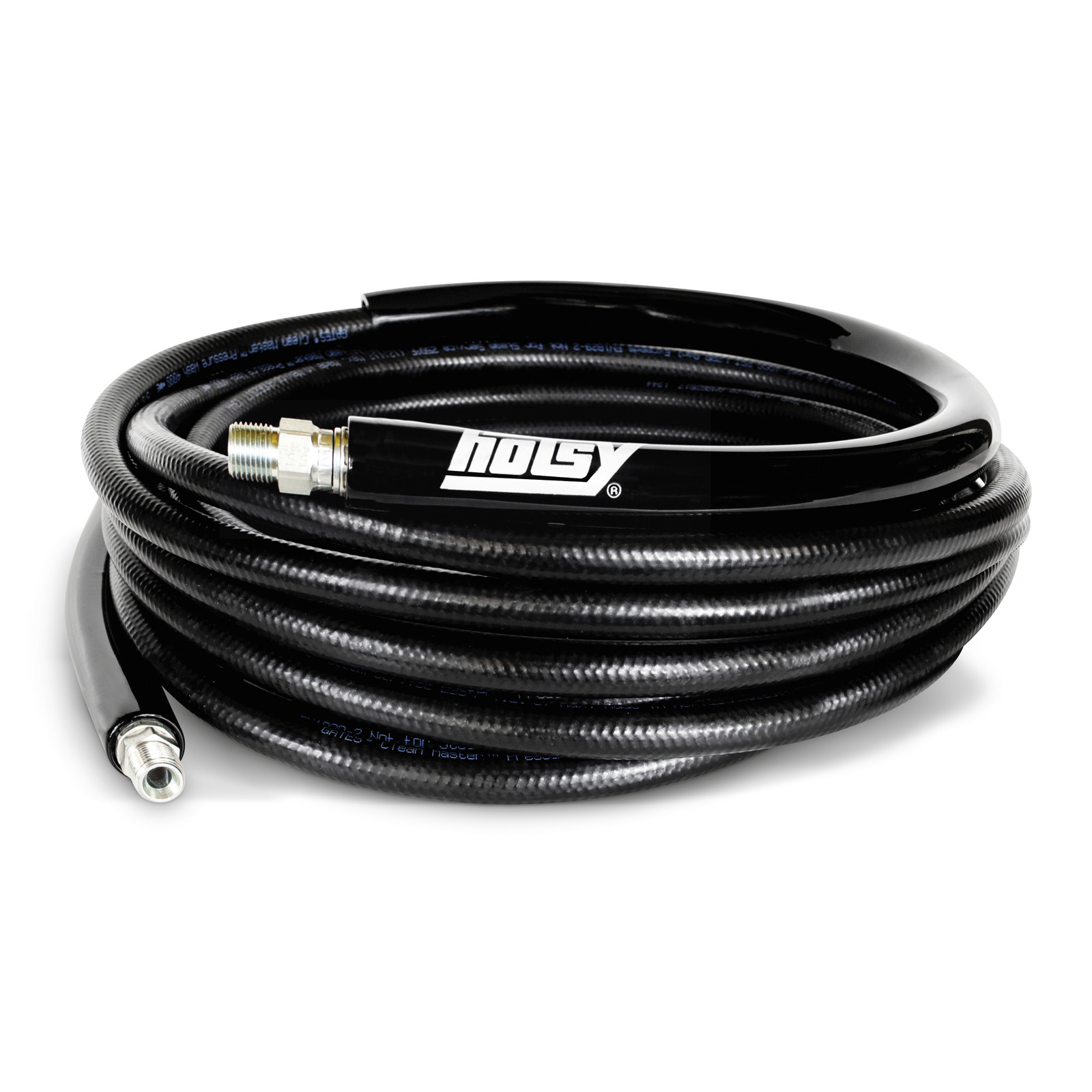 50' High-Pressure Hose: 1-wire, 3/8 ID, 4000 PSI