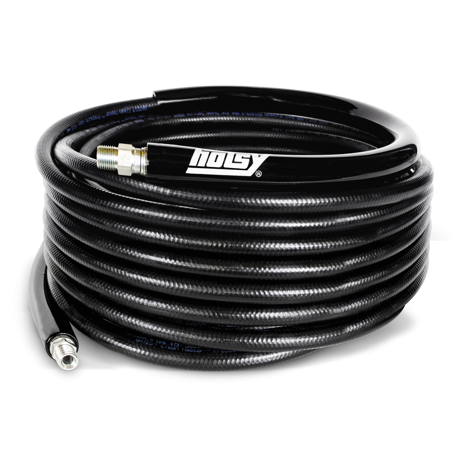 100' High-Pressure Hose: 1-wire, 3/8 ID, 4000 PSI
