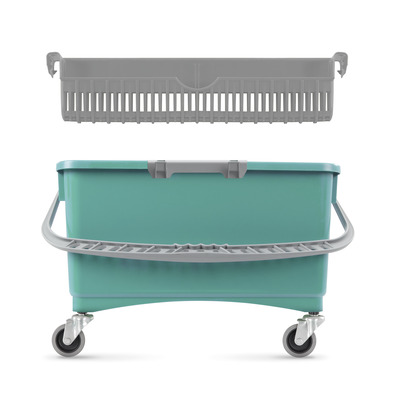 Bucket Kit with Squeezer and wheels 20L