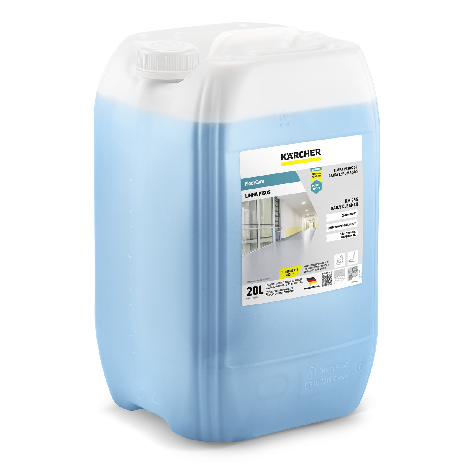 FloorCare RM 755 Daily Cleaner, 20L20 L | Kärcher Brasil