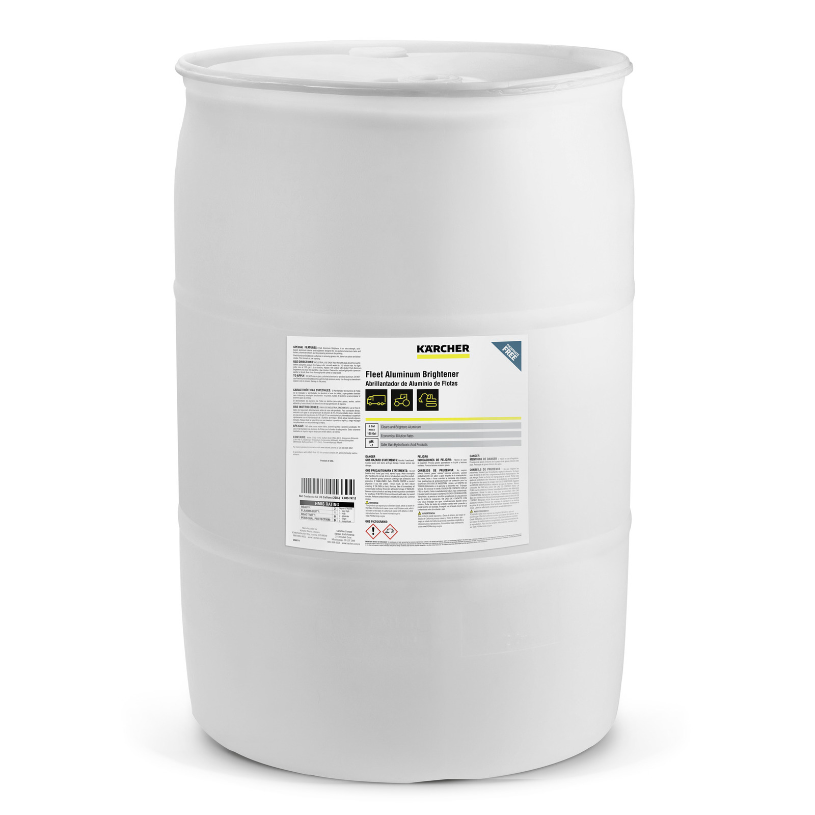 Aluminum Brightener 55-Gallon