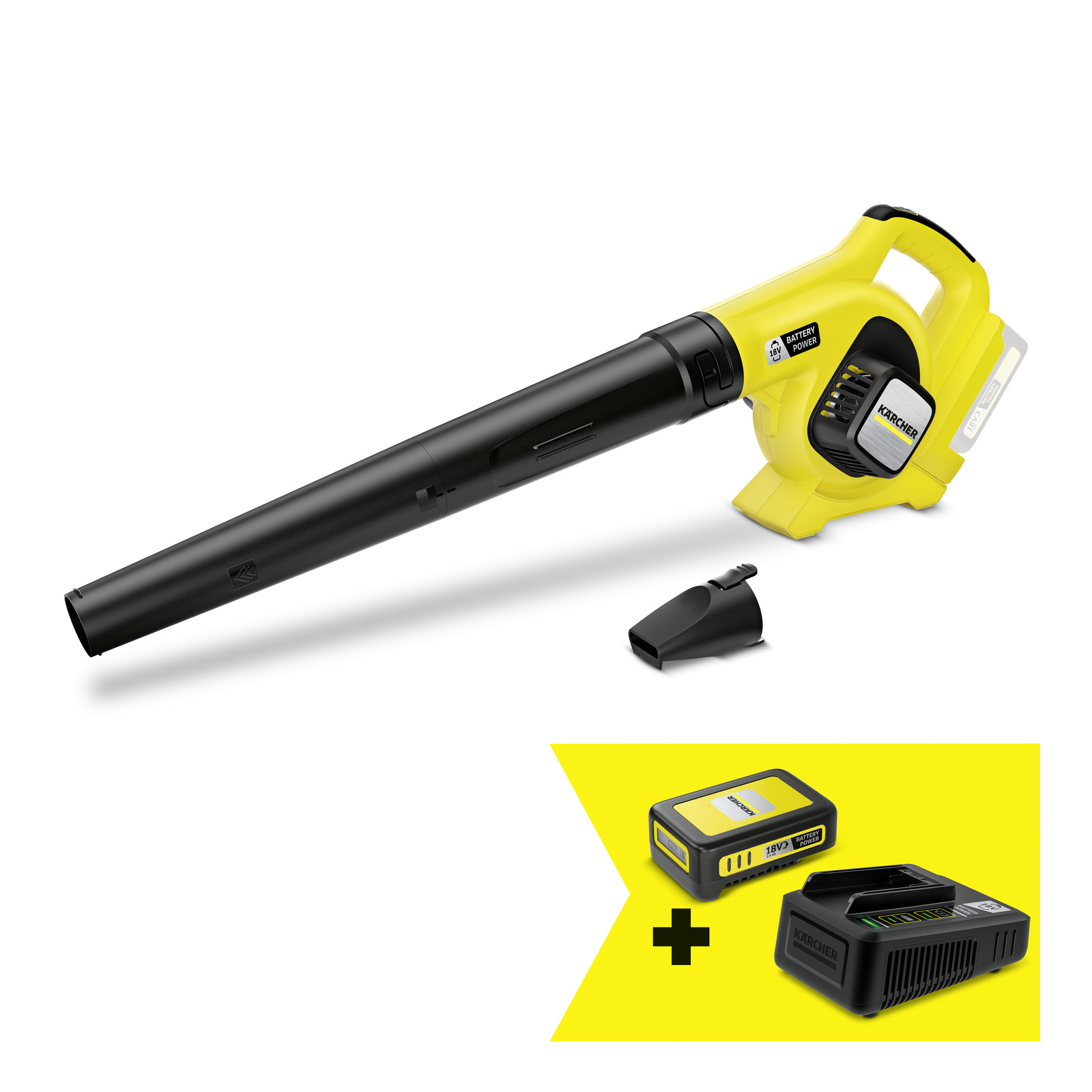 ケルヒャー(Karcher) LBL2 バッテリーセット ブロワー 強力 LBL 2 Leaf Blower Set - Kärcher