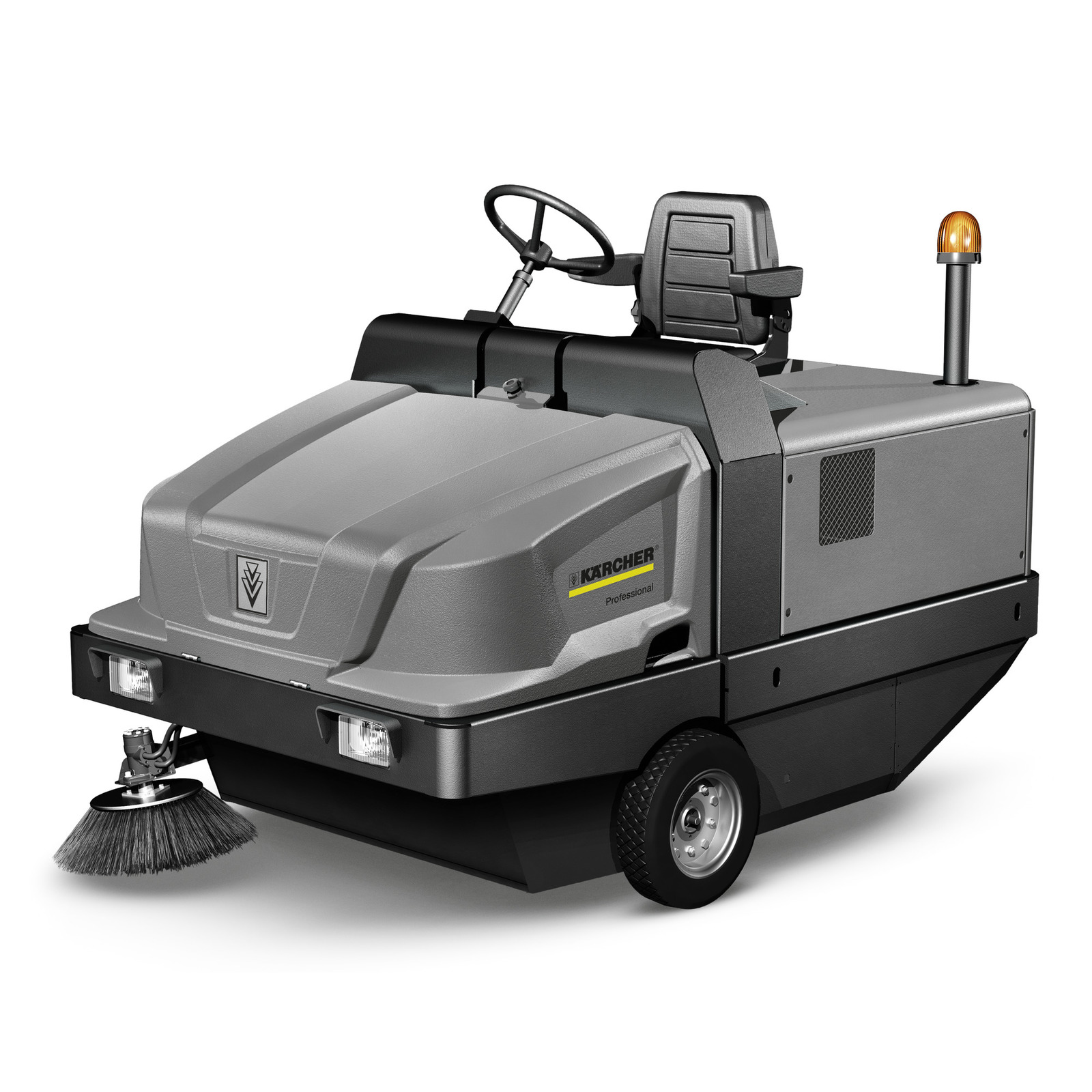 KARCHER しま Kärcher KM 130/300 R Bp + 2SB + STL + HE - Ride-On Sweeper - Kärcher