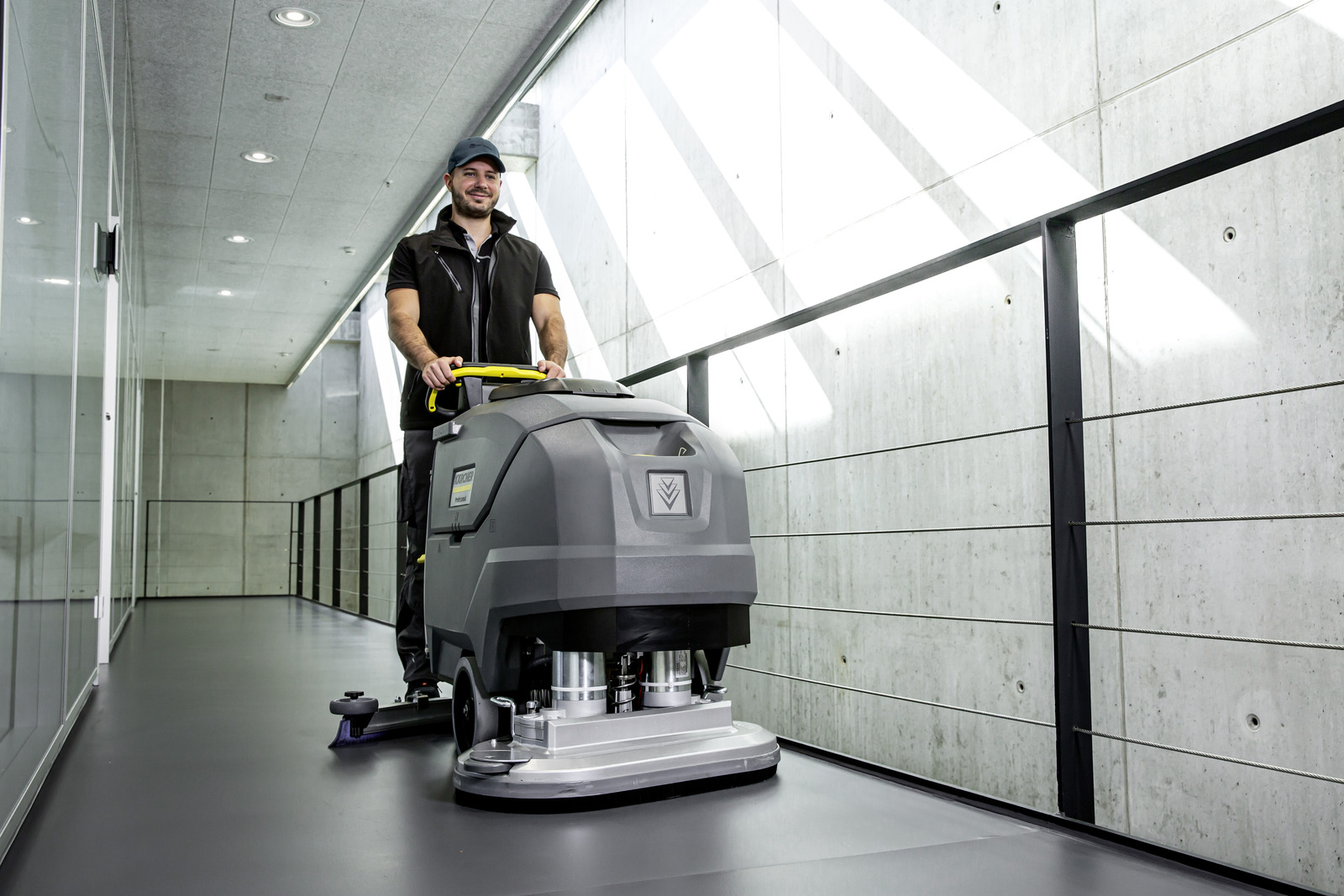 Kärcher BD 70/75 W Bp Classic + Wet - Walk-Behind Scrubber - Kärcher
