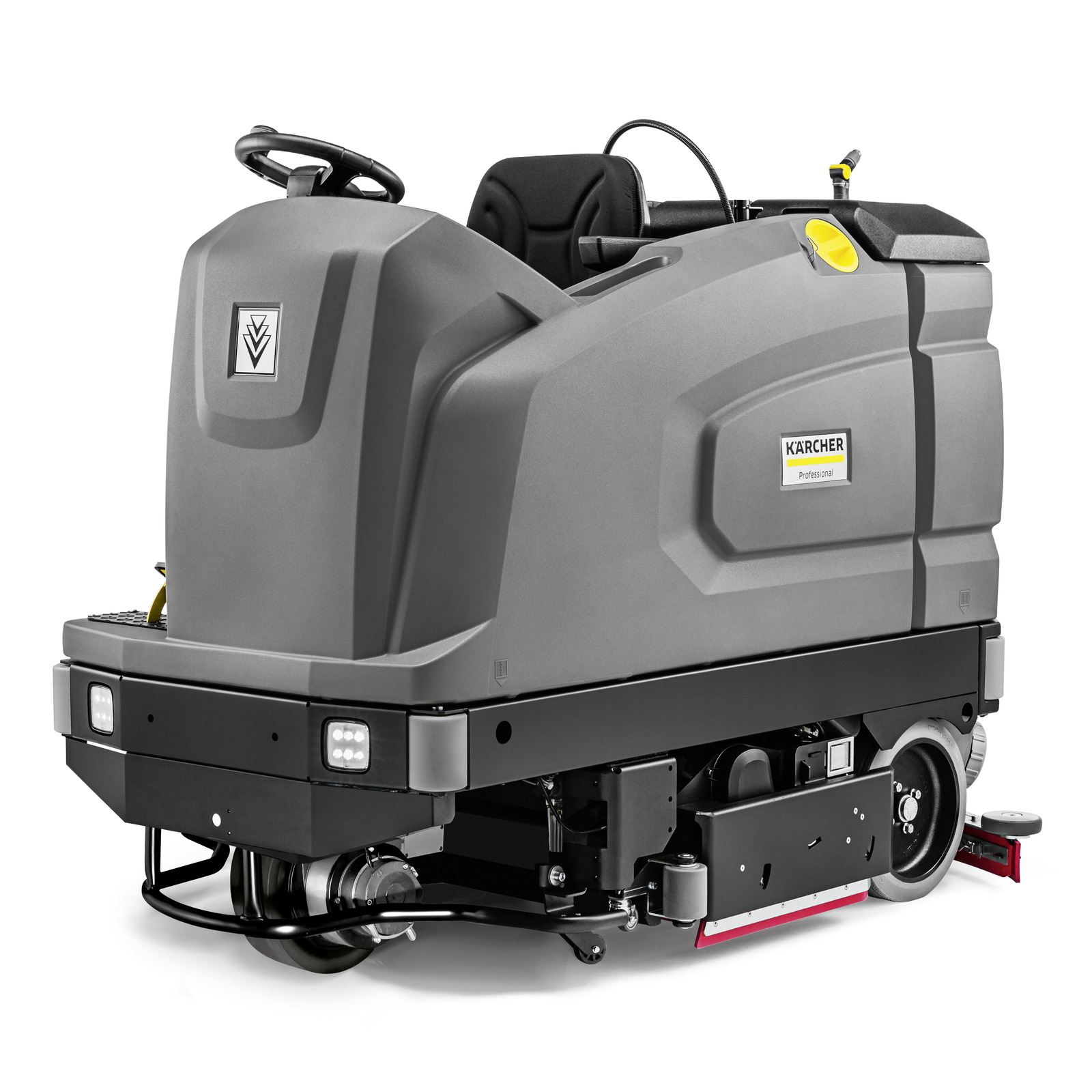 【状況良好】搭乗式床面洗浄機　KARCHER　B250R+R120　AC200V 入庫点検済】KARCHER 搭乗式床面洗浄機 B250R+R120 200V充電 清掃