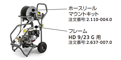 HD 9/23 G 冷水 エンジンタイプ高圧洗浄機 | ケルヒャー