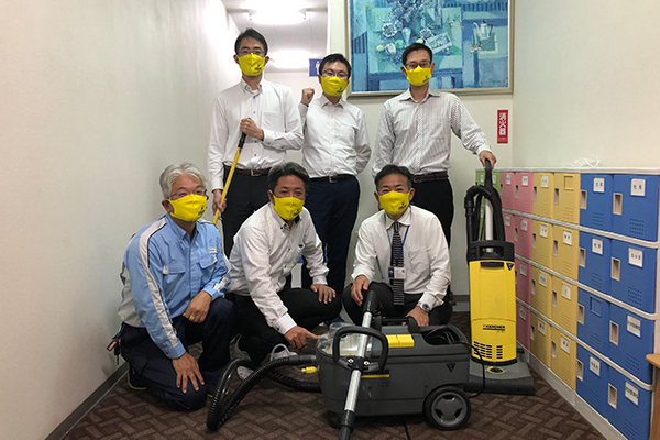 2020年のThank Your Cleaner Dayの様子「株式会社クリーン・マット様」 2020年のThank Your Cleaner Dayの様子