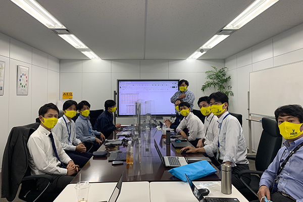 2020年のThank Your Cleaner Dayの様子「株式会社クレステック様」 2020年のThank Your Cleaner Dayの様子