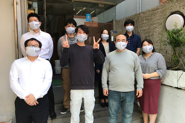 2020年のThank Your Cleaner Dayの様子「ワイエヌ管財様」 2020年のThank Your Cleaner Dayの様子