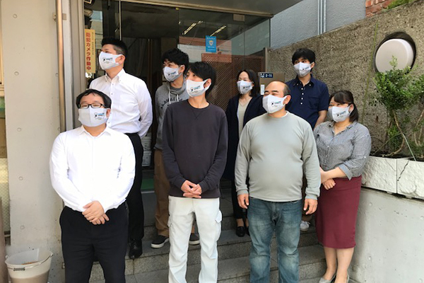 2020年のThank Your Cleaner Dayの様子「ワイエヌ管財様」 2020年のThank Your Cleaner Dayの様子