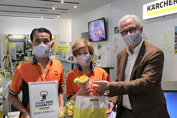 2020年のThank Your Cleaner Dayの様子「東急プロパティマネジメント株式会社様」 2020年のThank Your Cleaner Dayの様子