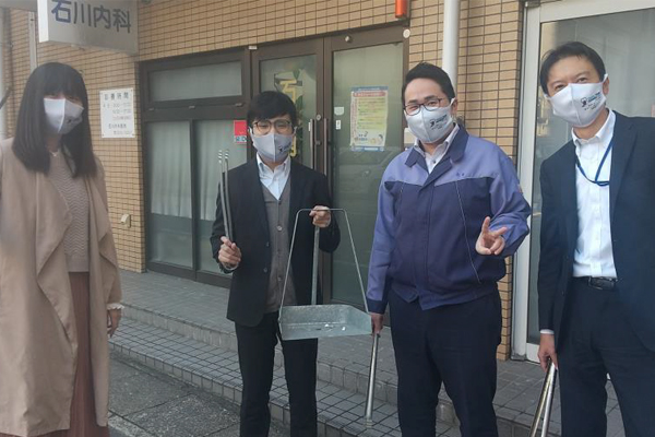 2020年のThank Your Cleaner Dayの様子「松藤グループ様」 2020年のThank Your Cleaner Dayの様子