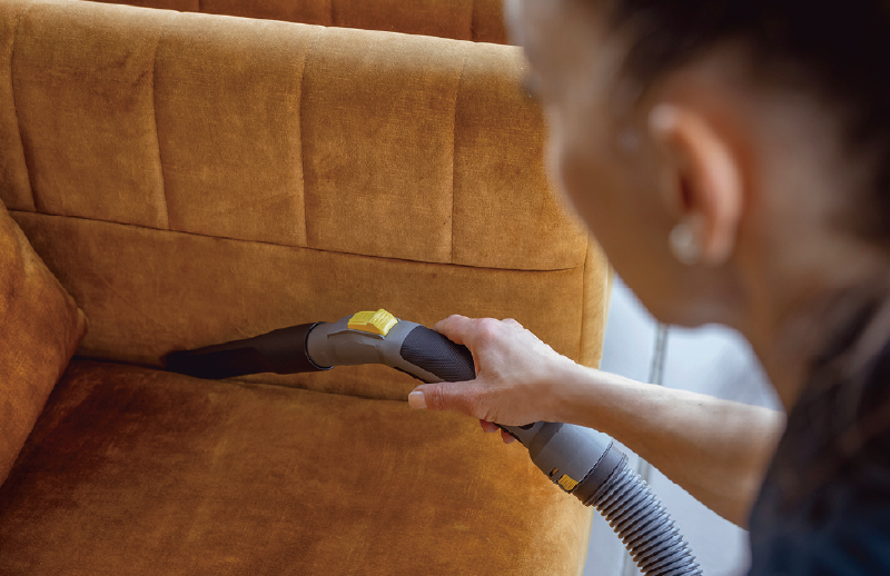 すきま清掃に便利なコーナーノズル