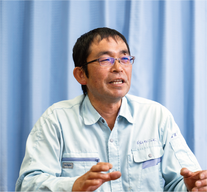 株式会社畑中工務店 七ヶ宿ダム周辺維持工事 監理技術者 塩沼一則氏