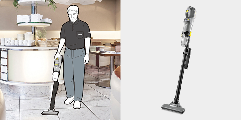 コードレスクリーナー LVS 1/1 Bp