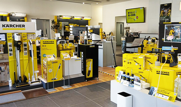 ケルヒャーセンター横浜店内