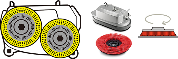 ディスクブラシヘッド