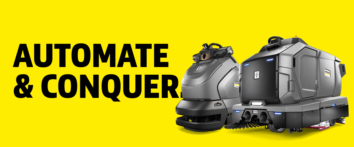 Automate and Conquer with Kärcher Robotic Solutions